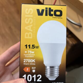 VITO BASIS lamp 11.5W = 75W 2700 K Warm light